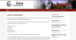 Desktop Screenshot of grove-oxon.org.uk